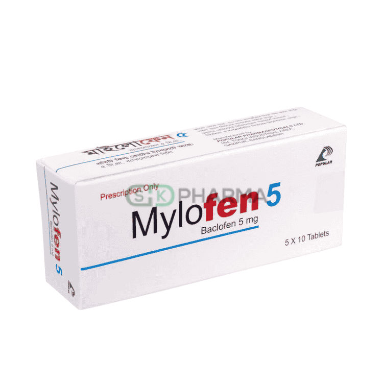 Mylofen Tablet 5 mg (Baclofen)