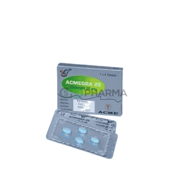 Acmegra Tablet 25 mg (Sildenafil Citrate)