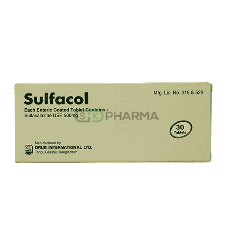 Sulfacol Tablet 500 mg (Sulfasalazine)