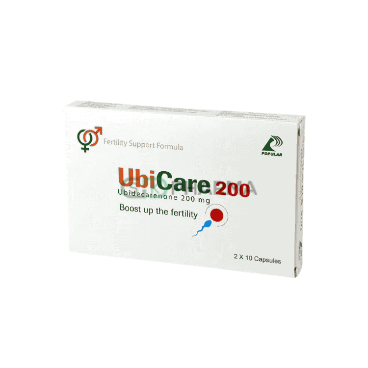 UbiCare Capsule 200 mg (Coenzyme Q10 [Ubidecarenone])