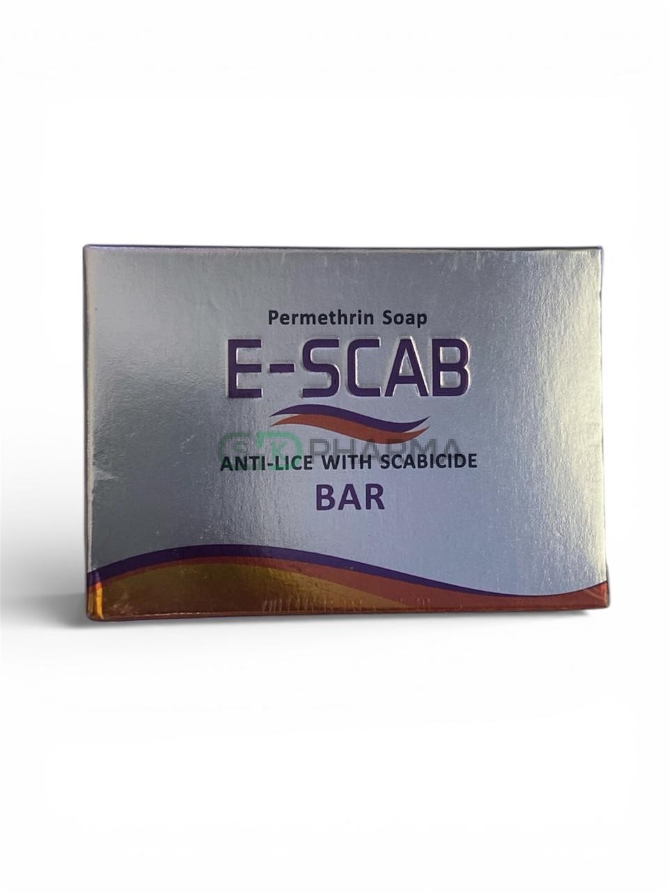 E-SCAB  BAR { Permethrin Soap Anti-Scabies & Anti-Lice Bar }