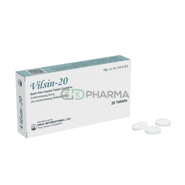 Vilsin 20 mg (Avatrombopag)