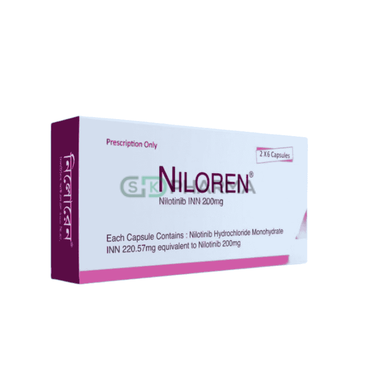 Niloren Capsule 200 mg (Nilotinib)