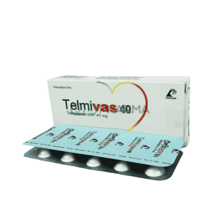 Telmivas Tablet 40 mg (Telmisartan)