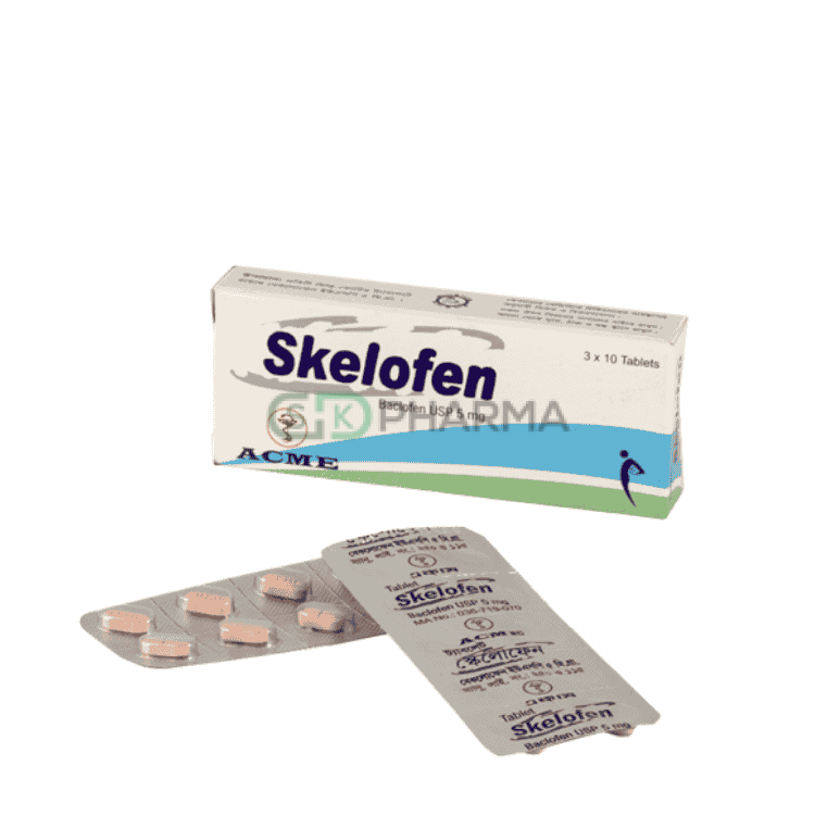 Skelofen Tablet 5 mg (Baclofen)