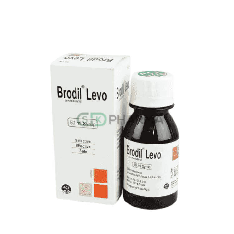 Brodil Levo Syrup 1 mg/5 ml (Levosalbutamol (Oral))