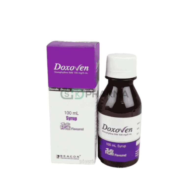 Doxoven Syrup 100 mg/5 ml (Doxophylline)