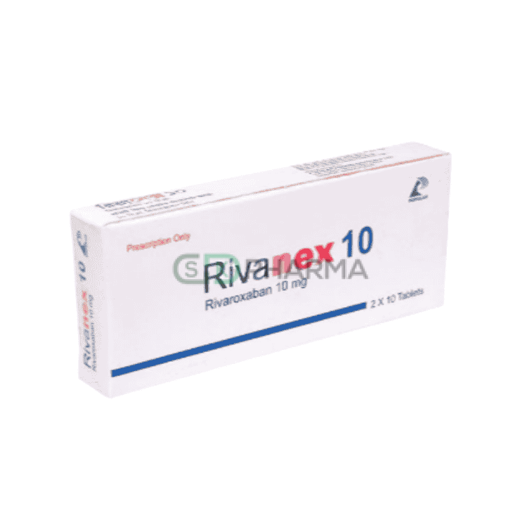 Rivanex Tablet 10 mg (Rivaroxaban)