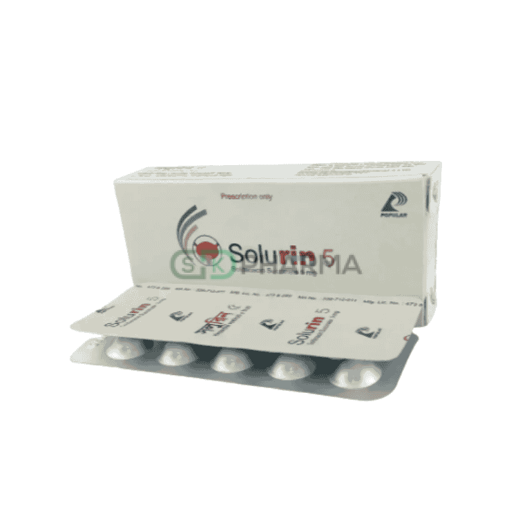 Solurin Tablet 5 mg (Solifenacin Succinate)