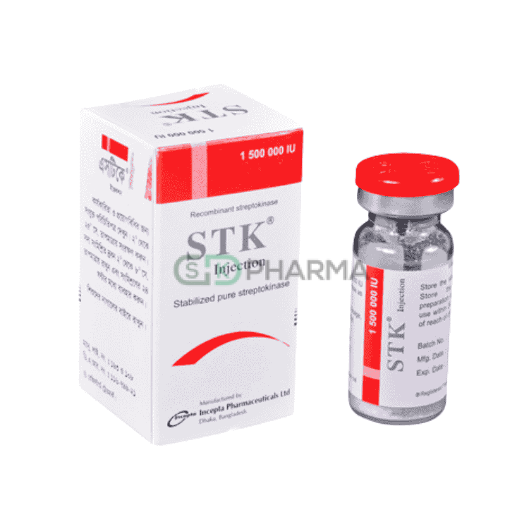 STK Injection 1.5 million unit/vial (Streptokinase)