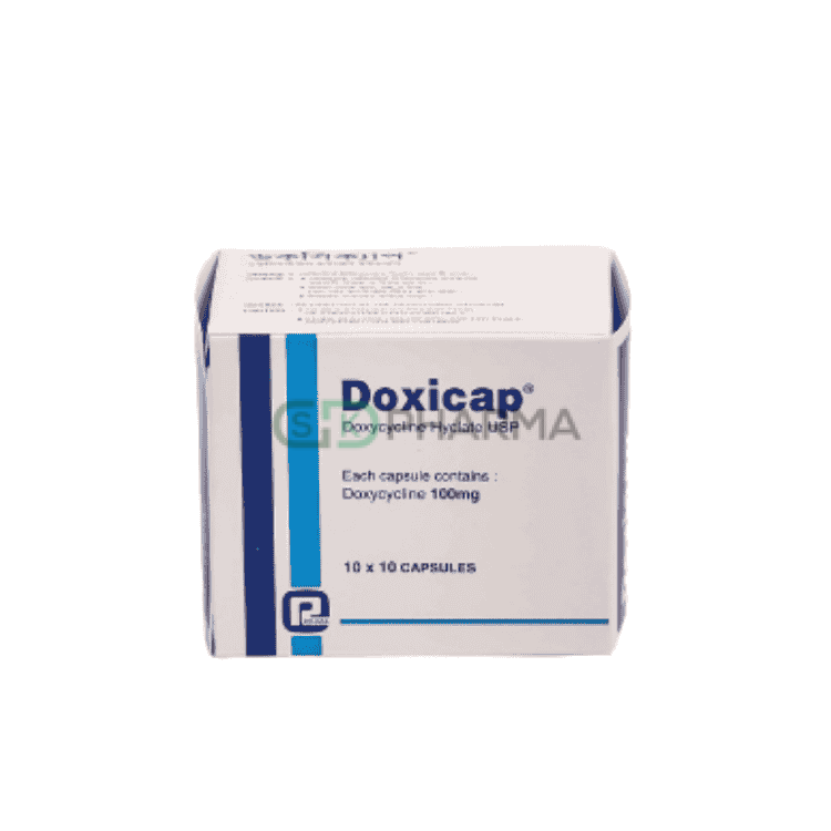 Doxicap Capsule 100 mg (Doxycycline Hydrochloride)
