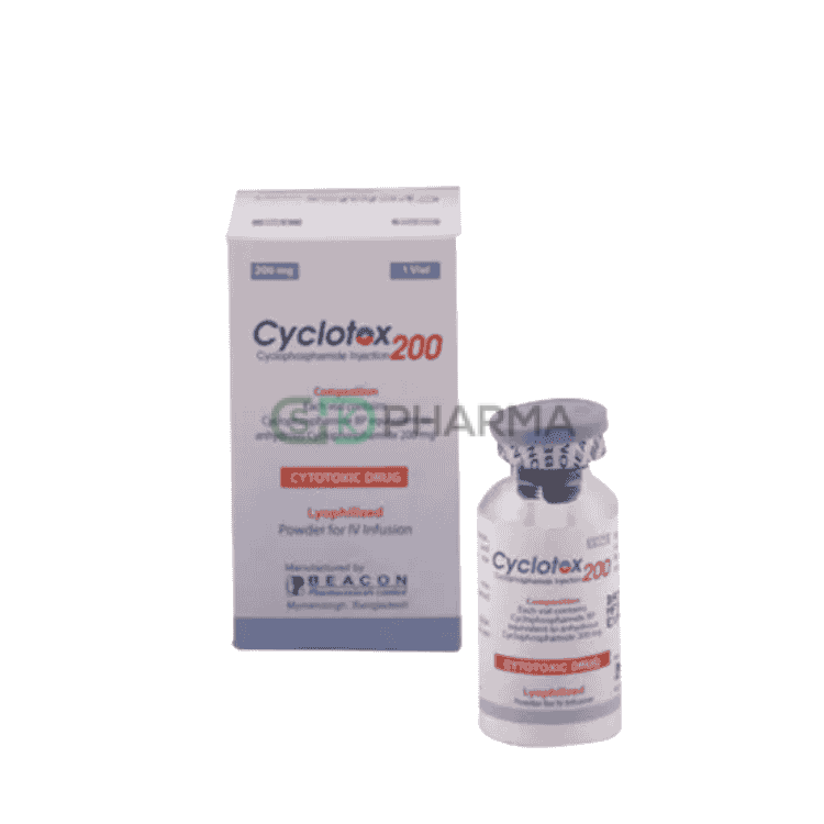 Cyclotox Injection 200 mg/vial (Cyclophosphamide)