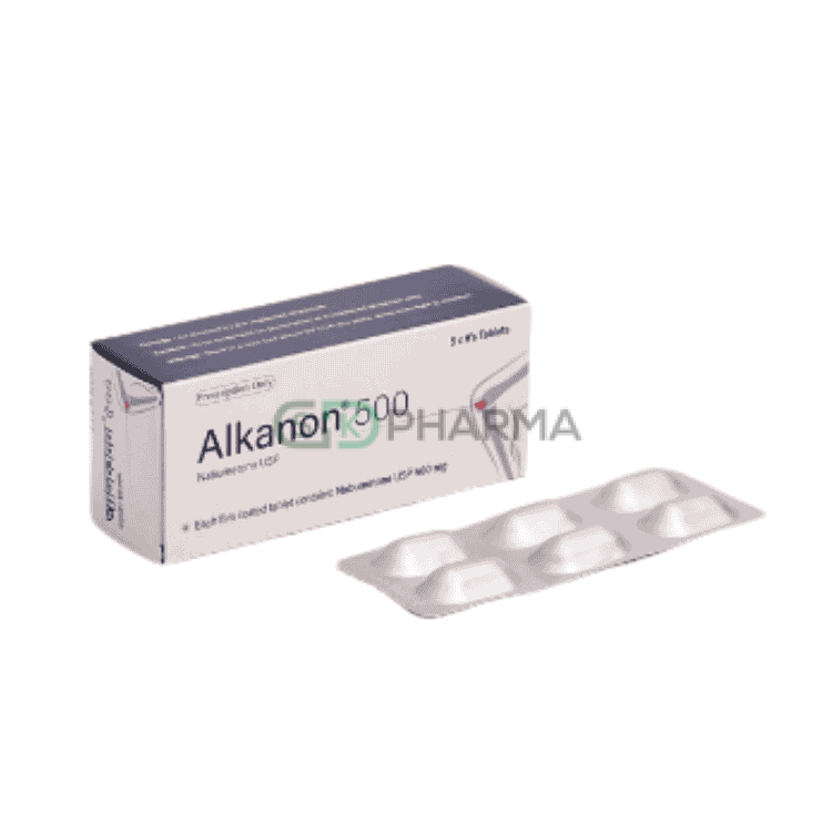 Alkanon Tablet 500 mg (Nabumetone)