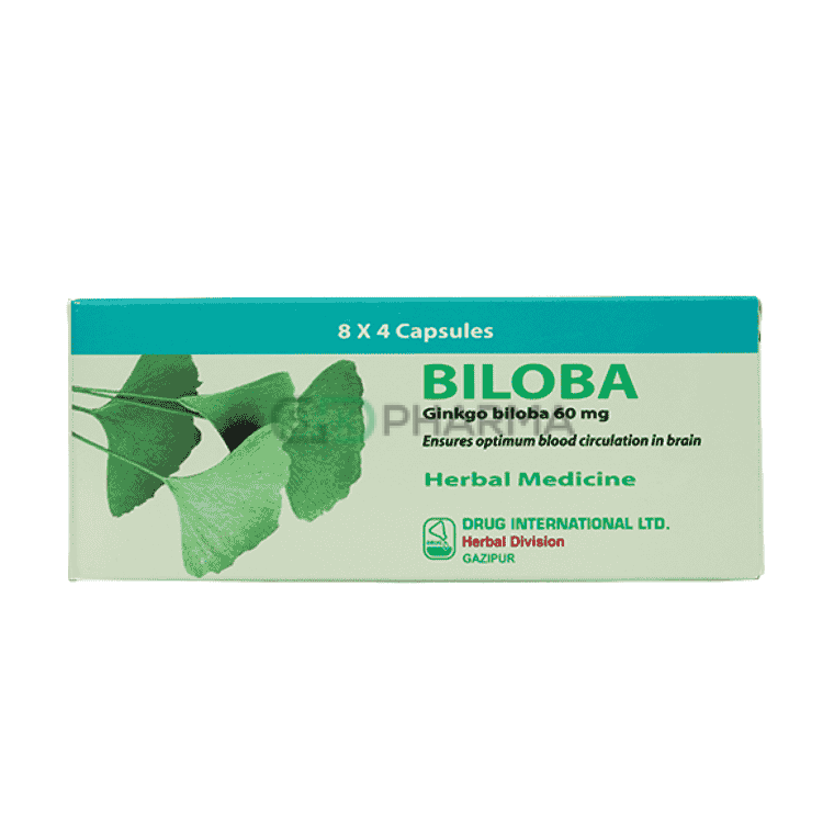 Biloba Capsule 60 mg (Ginkgo Biloba)