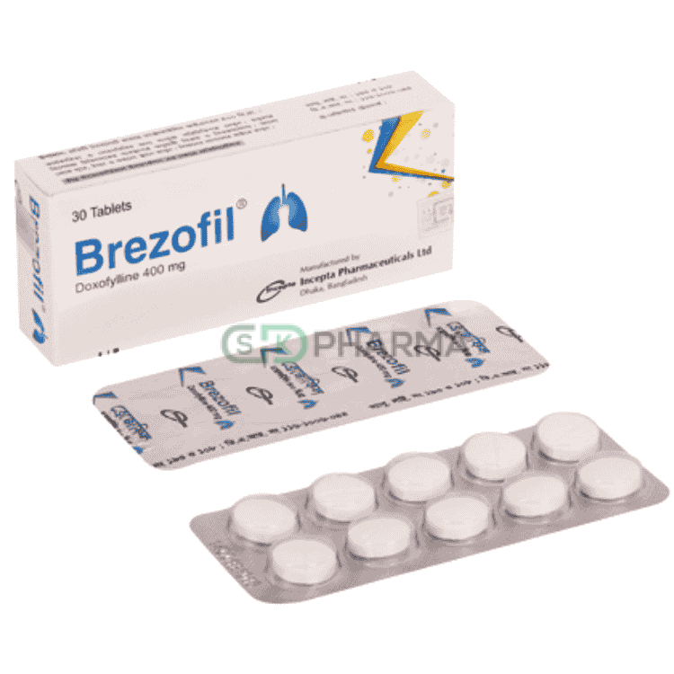 Brezofil Tablet 400 mg (Doxophylline)