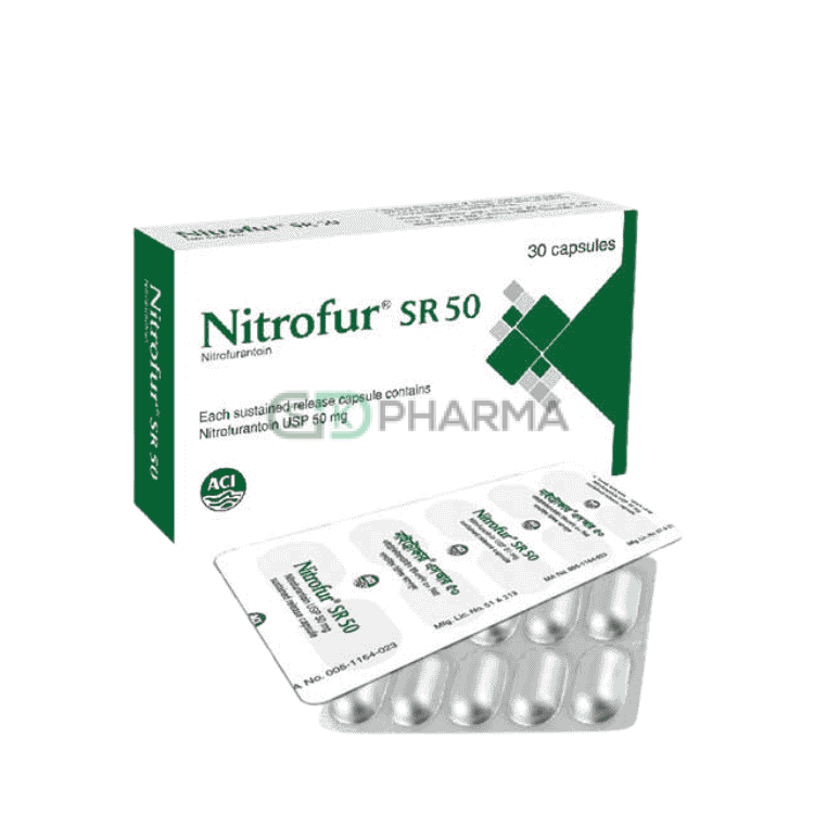 Nitrofur SR Capsule 50 mg (Nitrofurantoin)