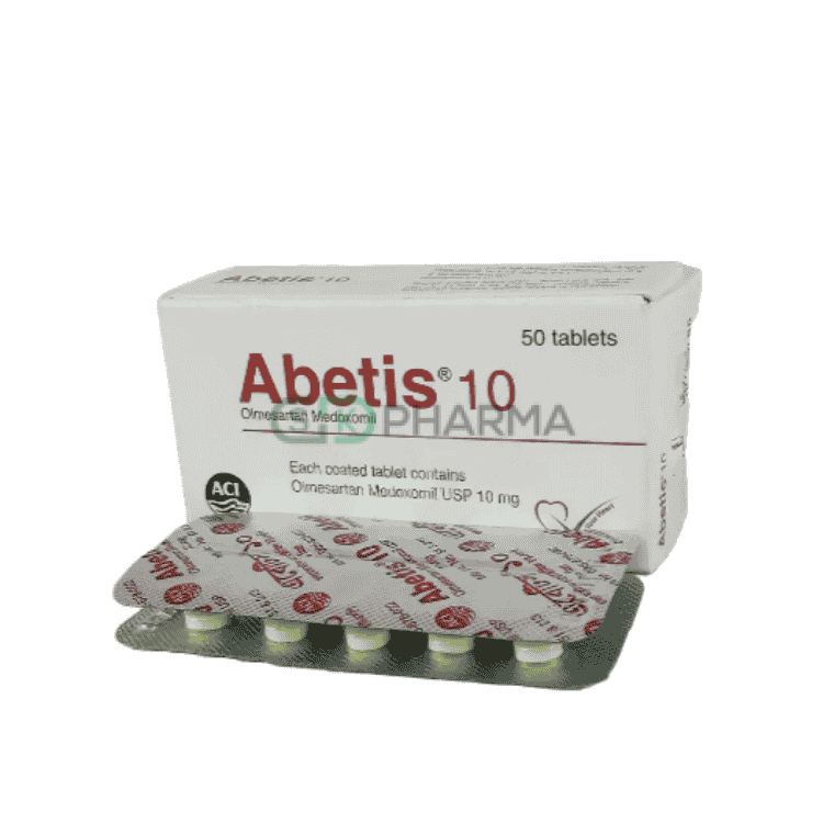 Abetis Tablet 10 mg (Olmesartan Medoxomil)