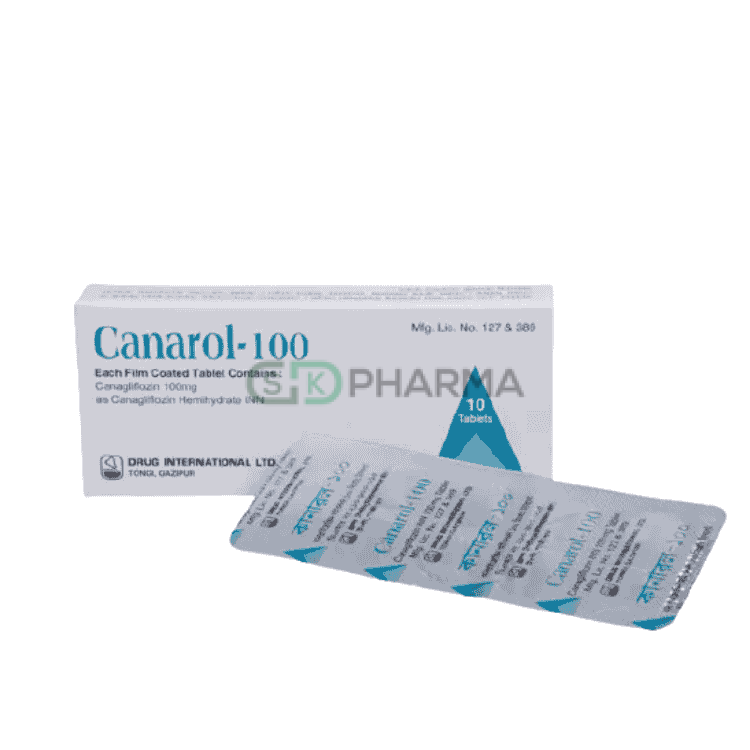 Canarol Tablet 100 mg (Canagliflozin Hemihydrate)