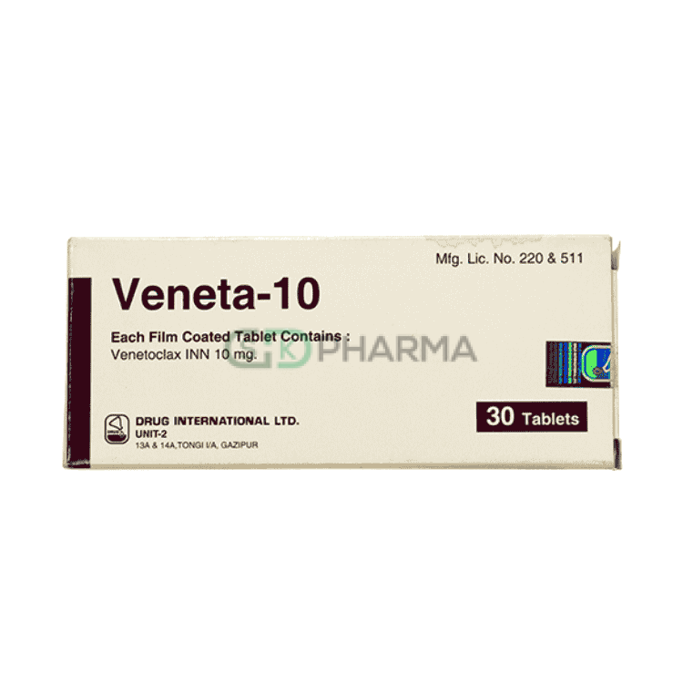 Veneta Tablet 10 mg (Venetoclax)