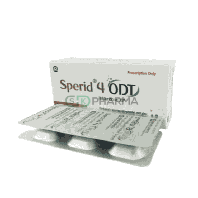 Sperid ODT Tablet 4 mg (Risperidone)