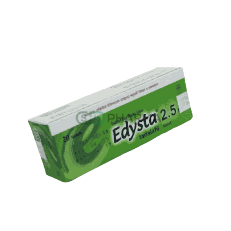 Edysta Tablet 2.5 mg (Tadalafil)