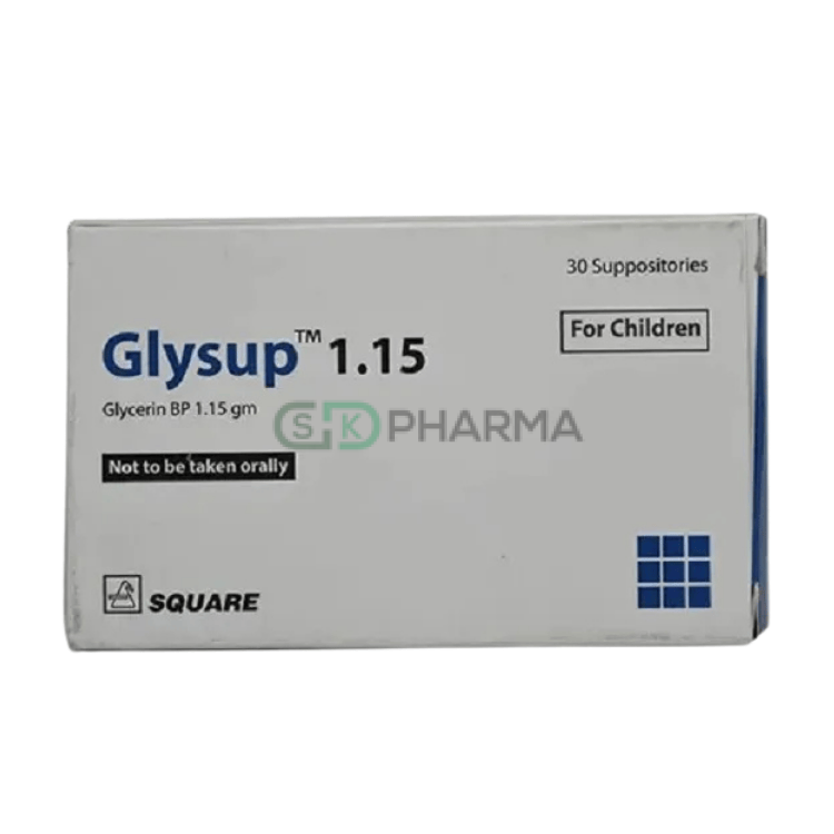 Glysup Suppository 1.15 gm (Glycerin)