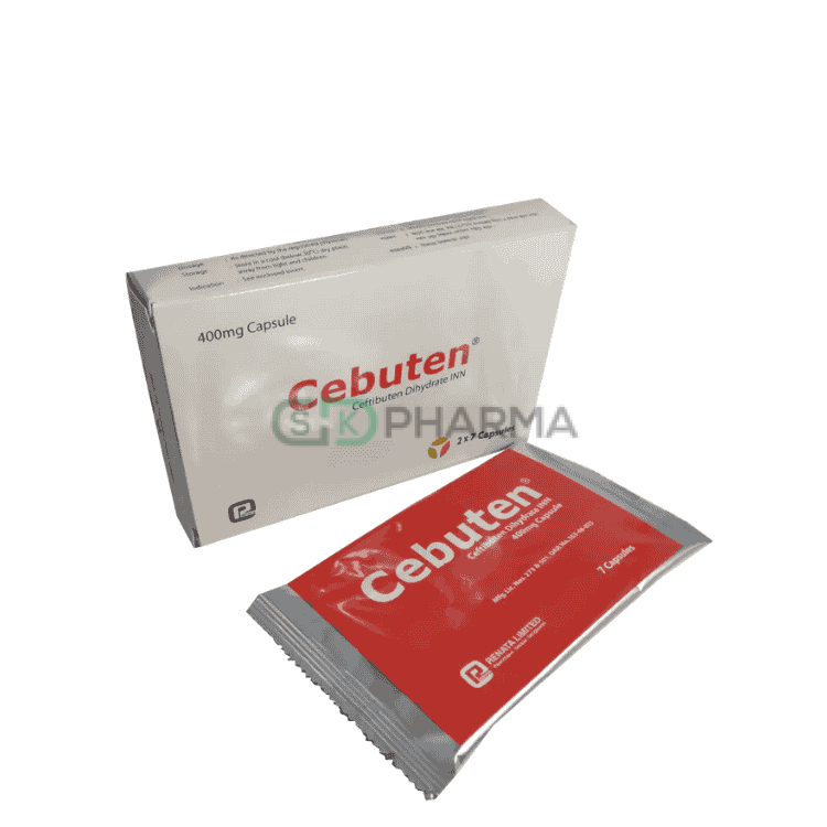 Cebuten Capsule 400 mg (Ceftibuten Dihydrate)