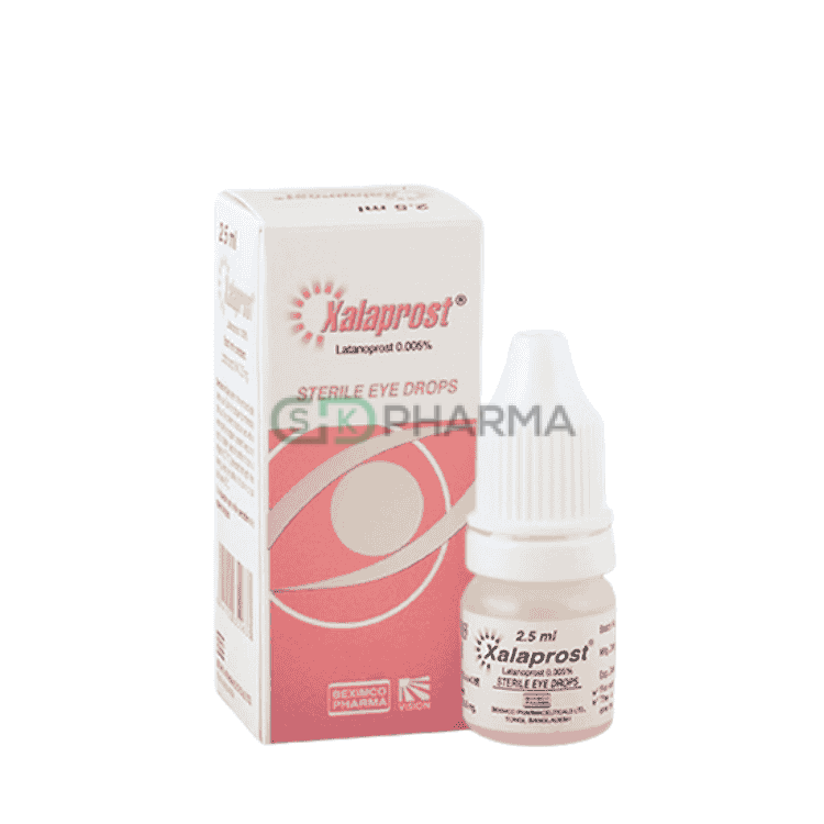 Xalaprost Eye Drop 0.01% (Latanoprost)