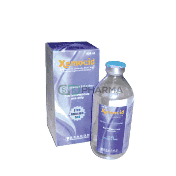 Xemocid Injection 5% (Amino Acid, D-Sorbitol & Electrolytes)