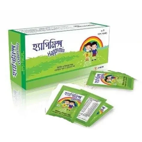 Happymix Oral Powder (30's Pack), Multivitamin & Multimineral [A-Z for infanrs & childrens] 1 gm/sachet