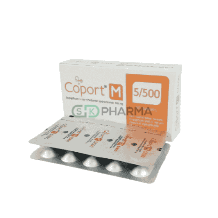 Coport M Tablet 5 mg+500 mg (Empagliflozin + Metformin Hydrochloride)