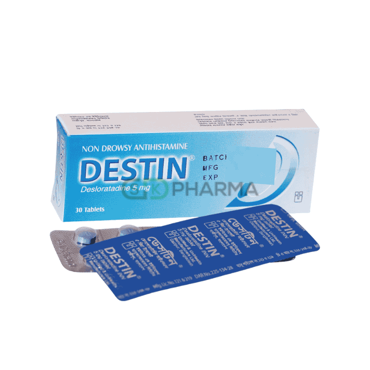 Destin Tablet 5 mg (Desloratadine)