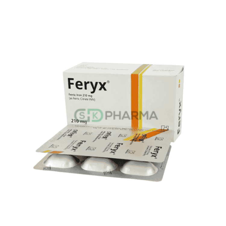 Feryx Tablet 210 mg (Ferric Citrate)