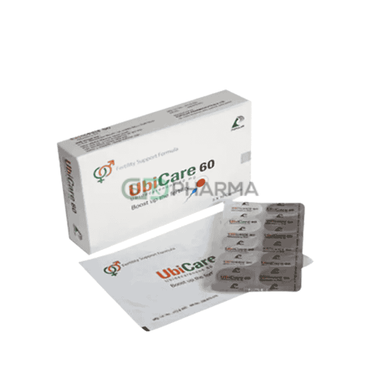 UbiCare Capsule 60 mg (Coenzyme Q10 [Ubidecarenone])