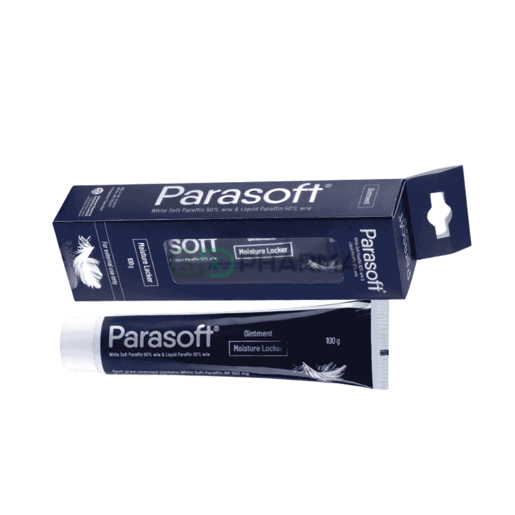 Parasoft Ointment 50%+50% (White Soft Paraffin + Liquid Paraffin)