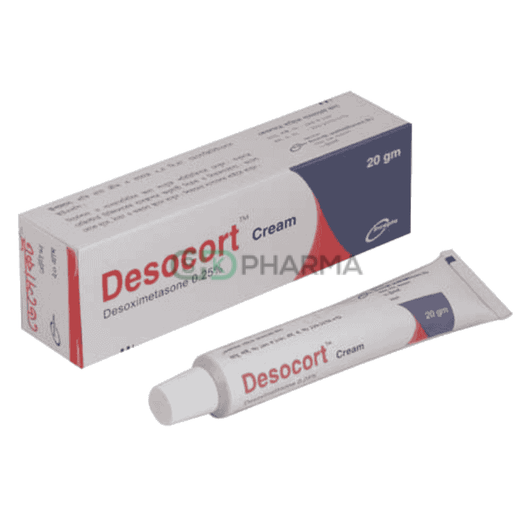 Desocort Cream 0.25% (Desoximetasone)