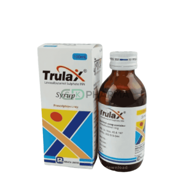 Trulax Syrup 1 mg/5 ml (Levosalbutamol (Oral))