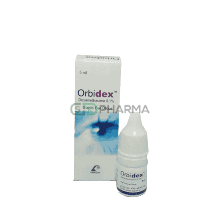 Orbidex Eye Drop 0.10% (Dexamethasone (Ophthalmic))