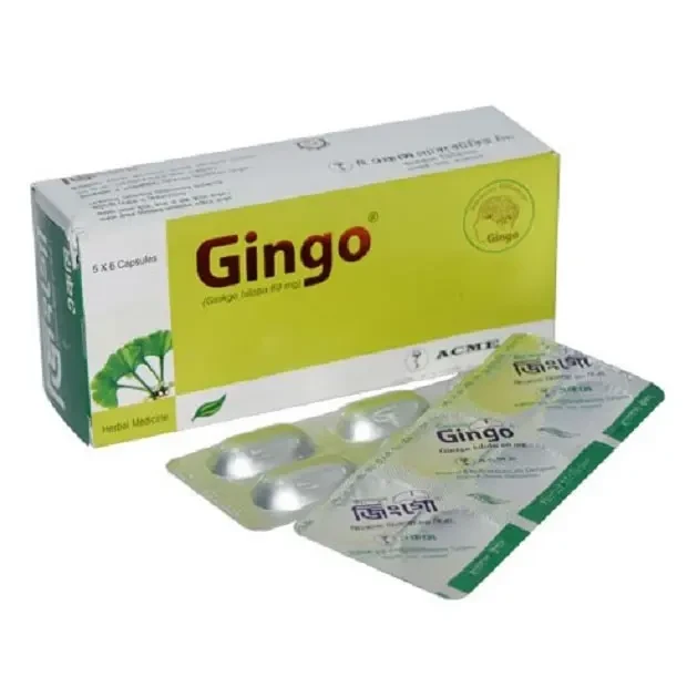 Gingo Capsule, Ginkgo Biloba 60 mg