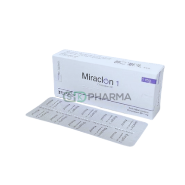 Miraclon Tablet 1 mg (Clonazepam)
