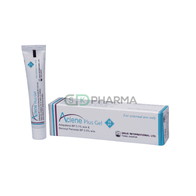 Aclene Plus Gel 0.1%+2.5% (Adapalene + Benzoyl peroxide)