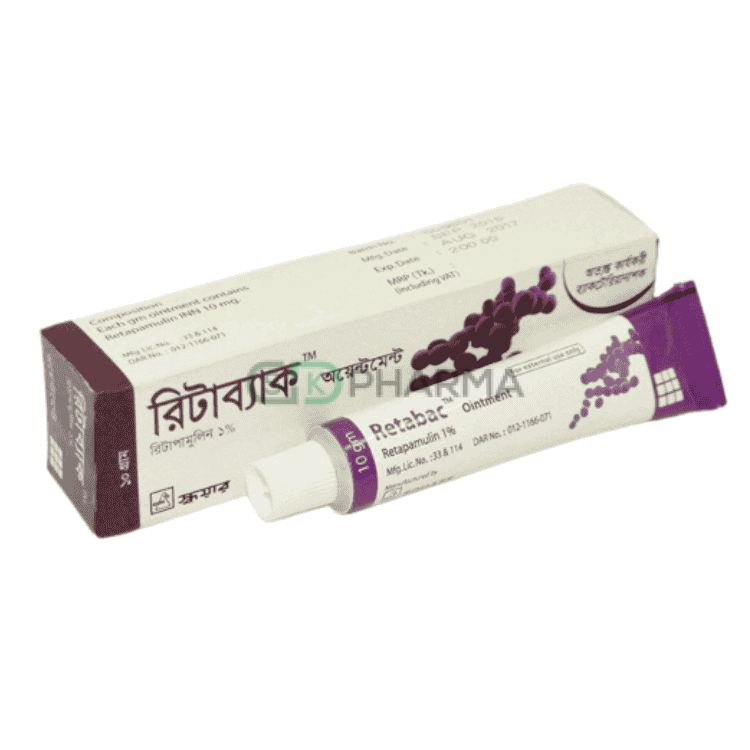 Retabac Ointment 1% (Retapamulin)