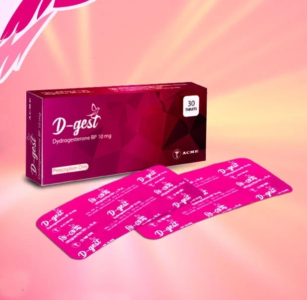 D-gest Tablet, Dydrogesterone 10 mg