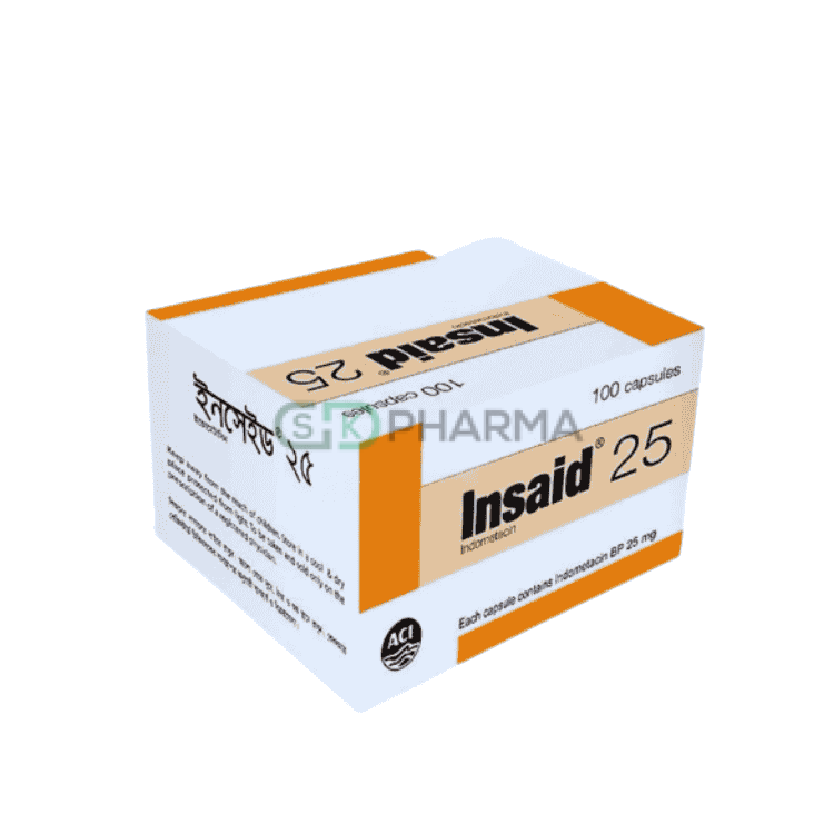Insaid Capsule 25 mg (Indomethacin (Oral))