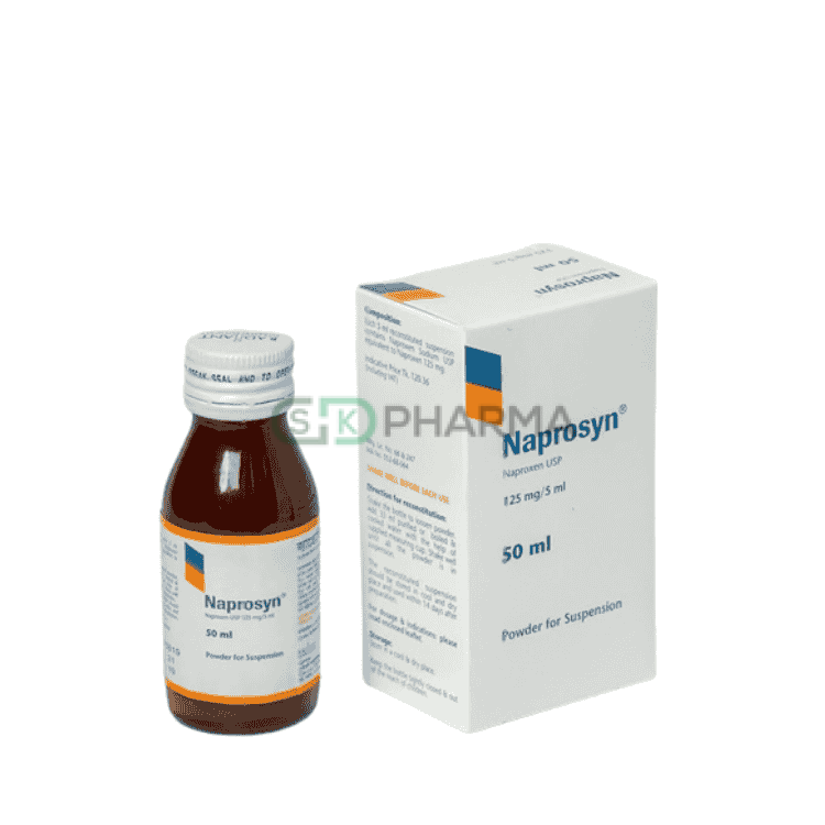 Naprosyn Suspension 125 mg/5 ml (Naproxen Sodium)
