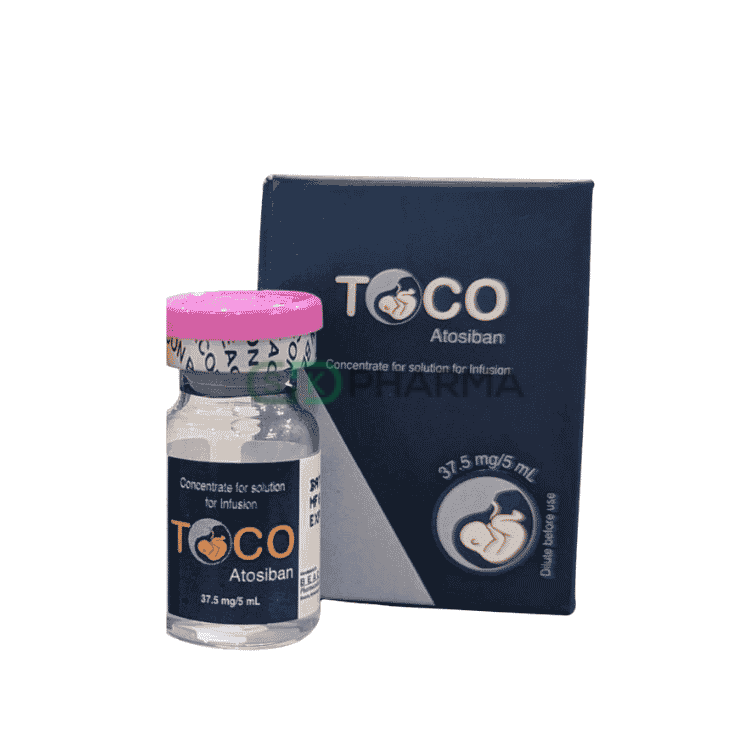 Toco Injection 37.5 mg/5 ml (Atosiban Acetate)
