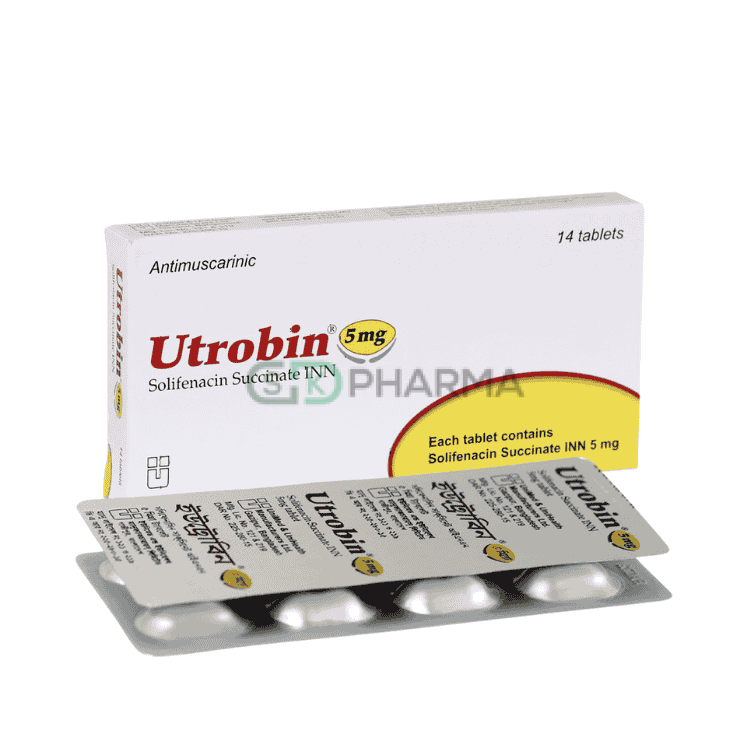 Utrobin Tablet 5 mg (Solifenacin Succinate)