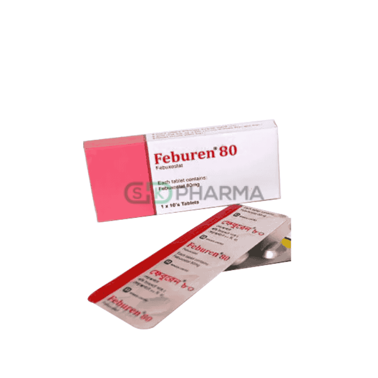 Feburen Tablet 80 mg (Febuxostat)