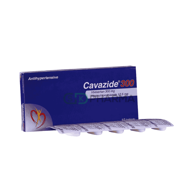 Cavazide Tablet 300 mg+12.5 mg (Irbesartan + Hydrochlorothiazide)