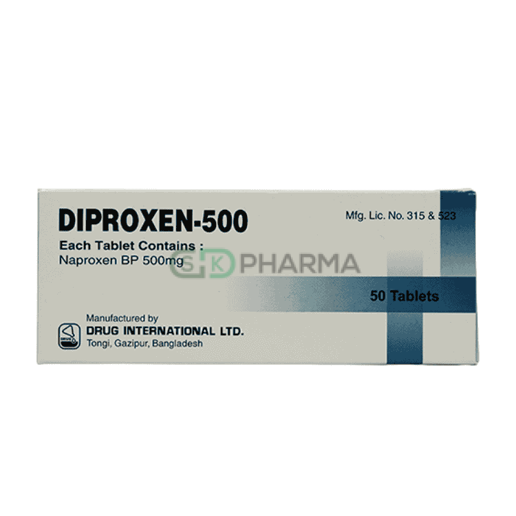 Diproxen Tablet 500 mg (Naproxen Sodium)